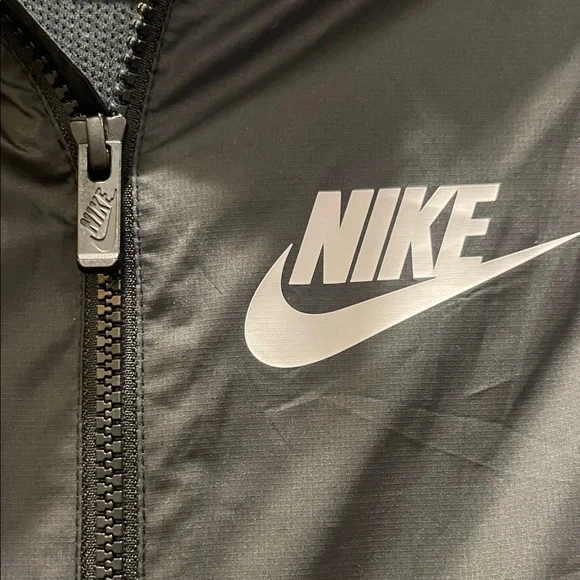 Nike Black Windbreaker Jacket - Picture 4 of 9